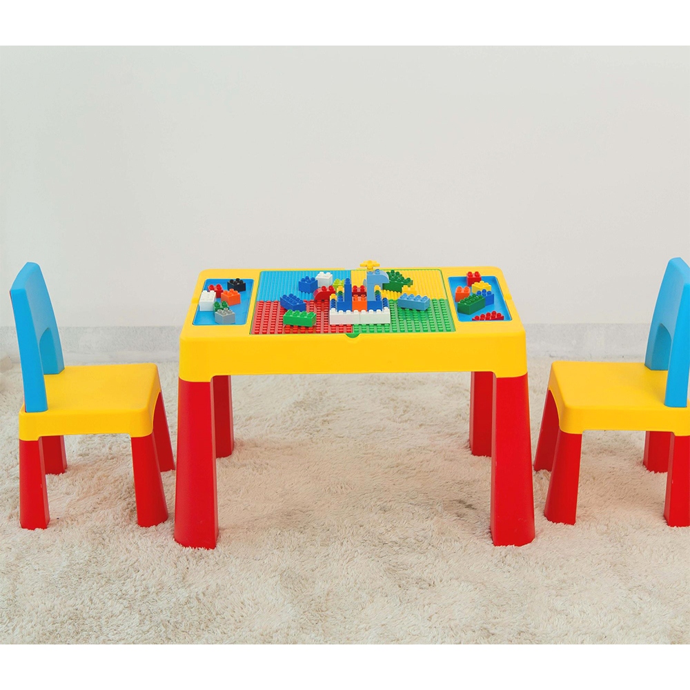 GL7834 二合一積木桌椅套裝