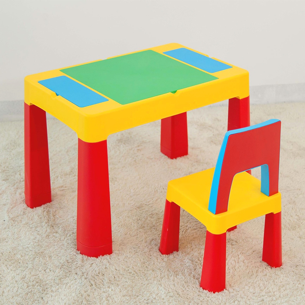 GL7834 二合一積木桌椅套裝