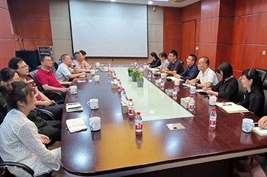 中國(guó)輕工工藝品進(jìn)出口商會(huì)會(huì)長(zhǎng)一行蒞臨我司調(diào)研