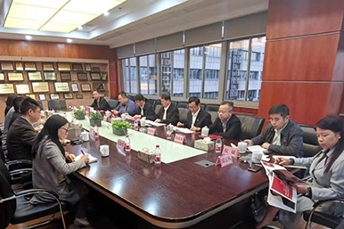 嘉興市經(jīng)開(kāi)區(qū)、黑龍江省黑河市領(lǐng)導(dǎo)一行考察我司